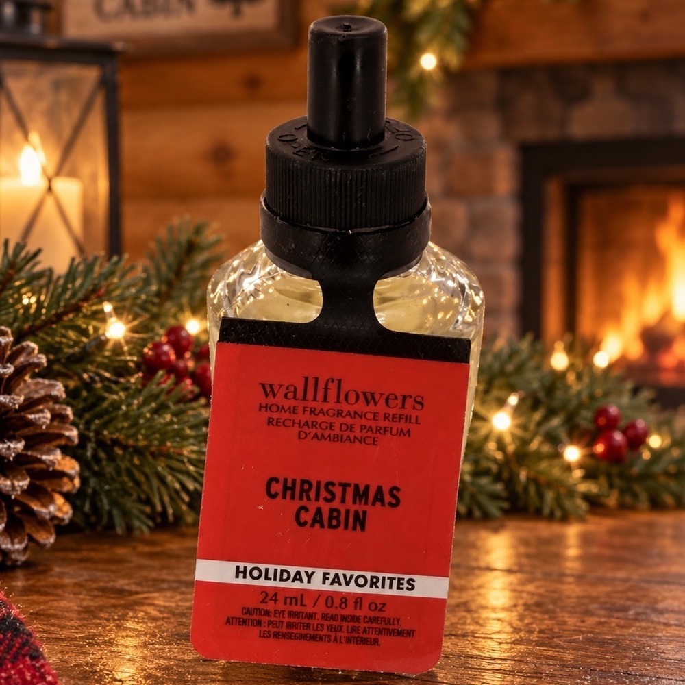 Bath & Body Works Wallflowers Christmas Cabin Home Fragrance Refill 110-34